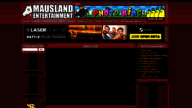 What Mausland.de website looked like in 2018 (8 years ago)