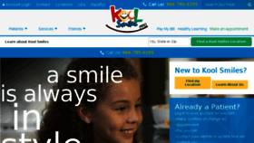 What Mykoolsmiles.com website looked like in 2018 (6 years ago)