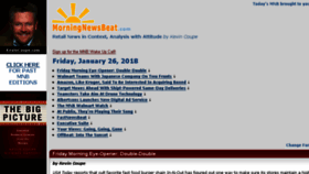 What Morningnewsbeat.com website looked like in 2018 (6 years ago)