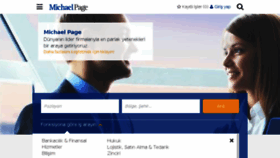 What Michaelpage.com.tr website looked like in 2018 (6 years ago)