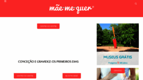 What Maemequer.pt website looked like in 2018 (6 years ago)