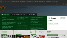 What Minfin.ru website looked like in 2018 (6 years ago)