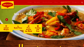 What Maggi.lk website looked like in 2018 (6 years ago)