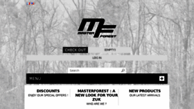 What Masterforest-boutique.com website looked like in 2018 (6 years ago)