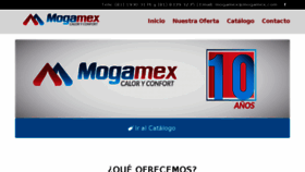 What Mogamex.com website looked like in 2018 (6 years ago)
