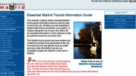 What Madrid-tourist-guide.com website looked like in 2018 (6 years ago)
