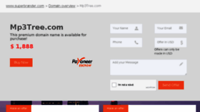 What Mp3tree.com website looked like in 2018 (6 years ago)