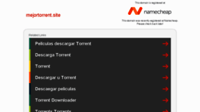 What Mejortorrent.site website looked like in 2018 (6 years ago)