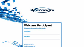 What Myplanconnection.com website looked like in 2018 (6 years ago)