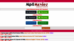 What Mp4moviez.net website looked like in 2018 (6 years ago)