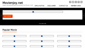 What Movienjoy.net website looked like in 2018 (6 years ago)