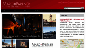 What Maroundpartner.com website looked like in 2018 (6 years ago)