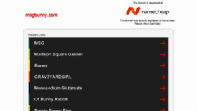 What Msgbunny.com website looked like in 2018 (6 years ago)