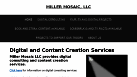 What Millermosaicllc.com website looked like in 2018 (6 years ago)