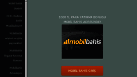 What Mobilbahisdestek.com website looked like in 2018 (6 years ago)