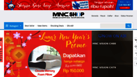 What Mncshop.co.id website looked like in 2018 (6 years ago)