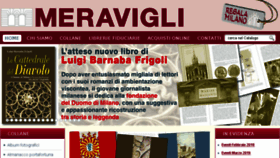 What Meravigliedizioni.it website looked like in 2018 (6 years ago)