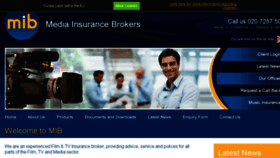 What Mediainsurance.com website looked like in 2018 (6 years ago)