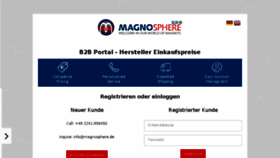 What Magnosphere.de website looked like in 2018 (6 years ago)