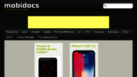What Mobidocs.fr website looked like in 2018 (6 years ago)