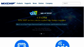 What Mxchip.com website looked like in 2018 (6 years ago)