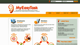 What Myeasytask.com website looked like in 2011 (12 years ago)