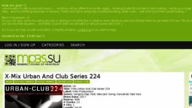 What Mp3s.su website looked like in 2018 (6 years ago)