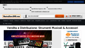 What Musicalstore2005.com website looked like in 2018 (6 years ago)