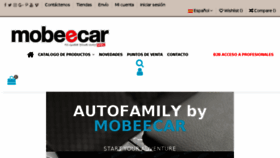 What Mobeecar.com website looked like in 2018 (6 years ago)