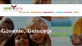 What Melekannekres.com website looked like in 2018 (6 years ago)