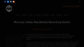 What Monnowvalleystudio.com website looked like in 2018 (6 years ago)
