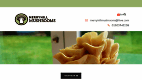What Merryhill-mushrooms.co.uk website looked like in 2018 (6 years ago)
