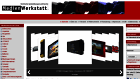 What Medienwerkstatt-shop.de website looked like in 2018 (6 years ago)