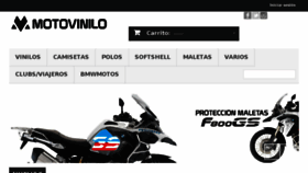 What Motovinilo.es website looked like in 2018 (6 years ago)