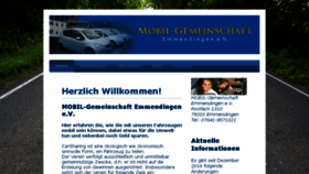 What Mobil-gemeinschaft-emmendingen.de website looked like in 2018 (6 years ago)