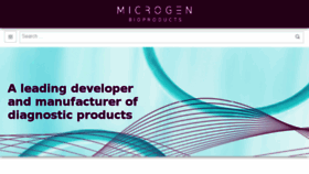 What Microgenbioproducts.com website looked like in 2018 (6 years ago)