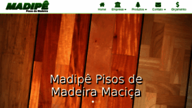 What Madipe.com.br website looked like in 2018 (6 years ago)