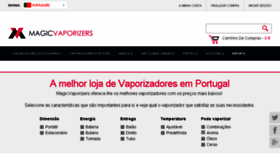 What Magicvaporizers.pt website looked like in 2018 (6 years ago)