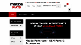 What Mazda-parts.com website looked like in 2018 (6 years ago)