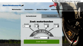 What Motorbandenmarkt.nl website looked like in 2018 (6 years ago)