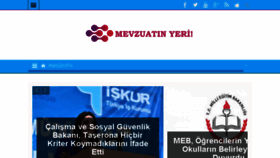 What Mevzuatinyeri.com website looked like in 2018 (6 years ago)
