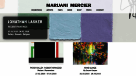 What Maruanimercier.com website looked like in 2018 (6 years ago)
