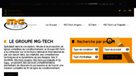 What Mg-tech.fr website looked like in 2018 (6 years ago)