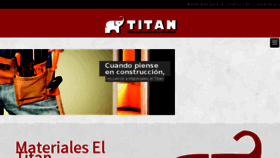 What Materialeseltitan.com website looked like in 2018 (6 years ago)