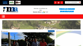 What Municipiosdeargentina.com website looked like in 2018 (6 years ago)