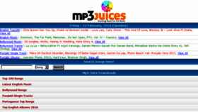 What Mp3juice.me website looked like in 2018 (6 years ago)