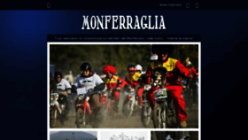 What Monferraglia.it website looked like in 2018 (6 years ago)
