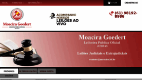 What Moacira.lel.br website looked like in 2018 (6 years ago)