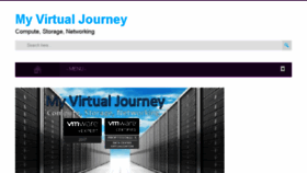 What Myvirtualjourney.com website looked like in 2018 (6 years ago)