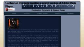 What Metagraphics.net website looked like in 2018 (6 years ago)